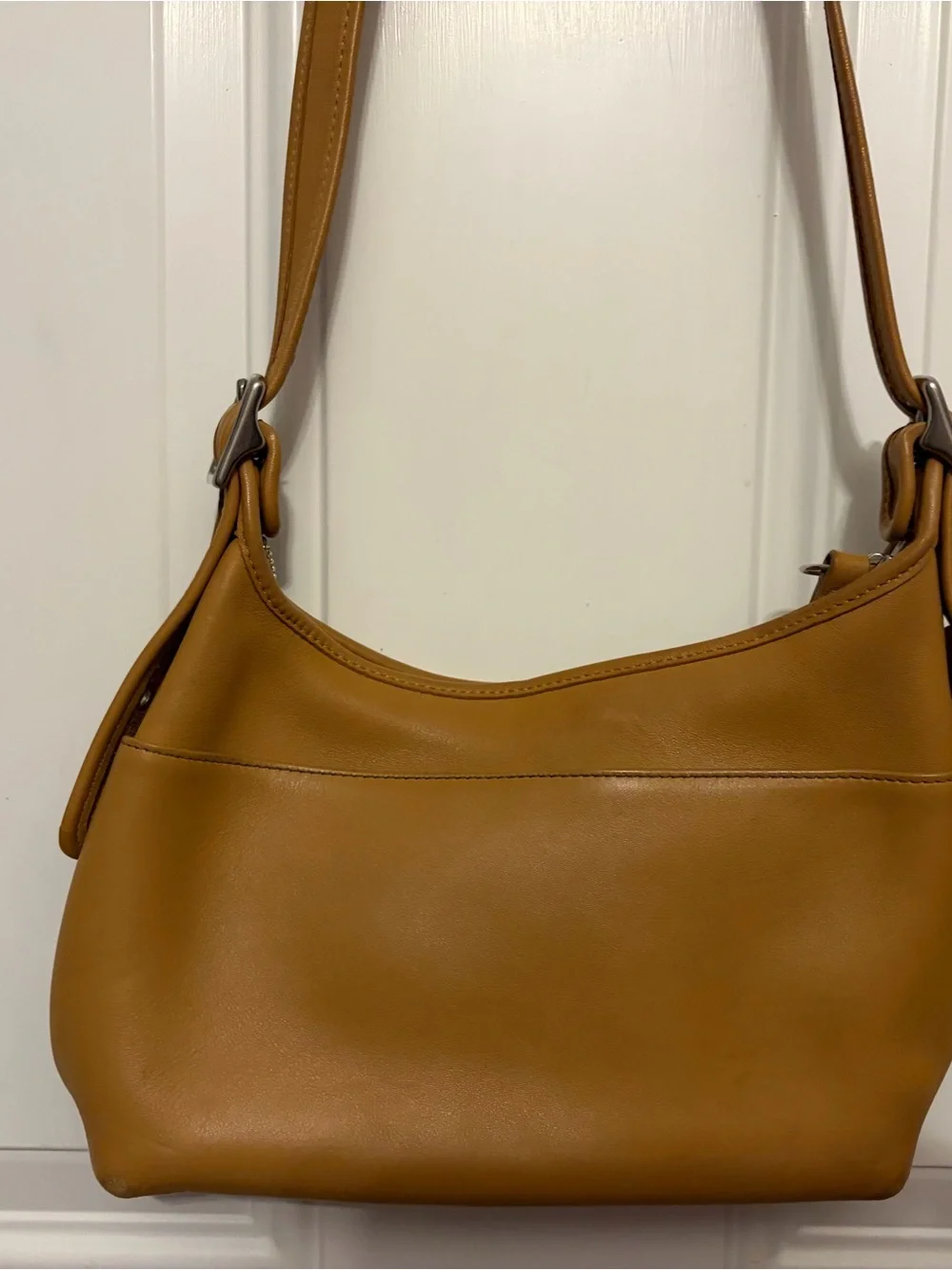 Coach Camel Tan Leather Shoulder Bag